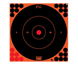 PRO-SHOT TARGET 12" ORN BULLSEYE 5PK