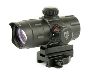 UTG Leapers SCPDS3840TDQ 4.2 in red green T-Dot reflex sight on Picatinny QD mount