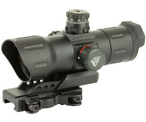 UTG ITA 6-inch Red/Green T-Dot sight with QD offset mount, black