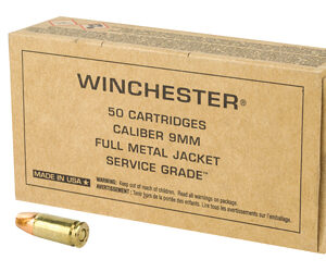 WIN SERVICE GRADE 9MM 115GR 50/500