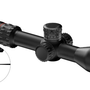 VERACITY PH 2.5-12X42MM FFP ILL 3PW WIND MOA RETICLE BLACK